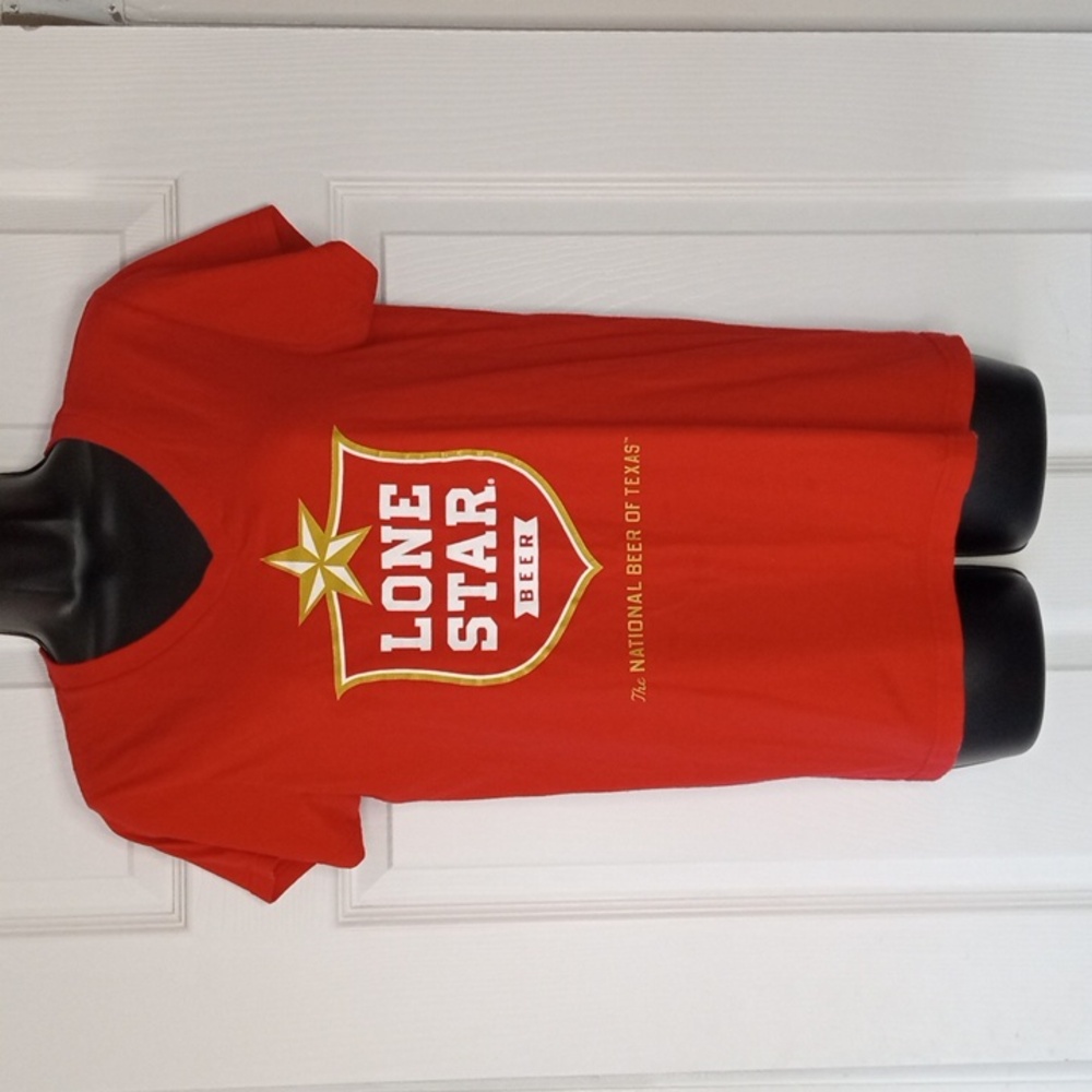 Women's Lone Star Beer V-neck Tee